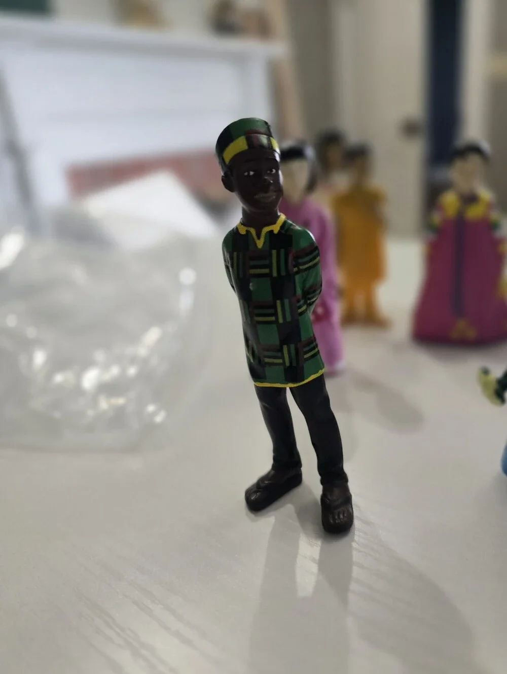Lakeshore Learning Community Multicultural People Of The World Figurines. 9 Used